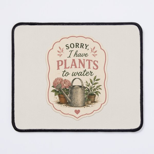 Item preview, Sorry I Have Plants to Water designed and sold by Mimi + Kate.