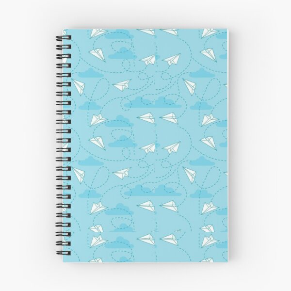 Item preview, Paper Airplane & Clouds Seamless Pattern – Cute Sky Travel Aesthetic designed and sold by Kruti Collection.
