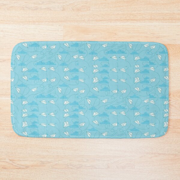 Item preview, Paper Airplane & Clouds Seamless Pattern – Cute Sky Travel Aesthetic designed and sold by Kruti Collection.