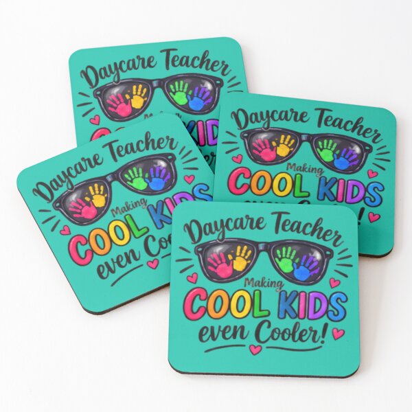 Item preview, Daycare Teacher Making Cool Kids Even Cooler Gift designed and sold by BearLoveDesign.