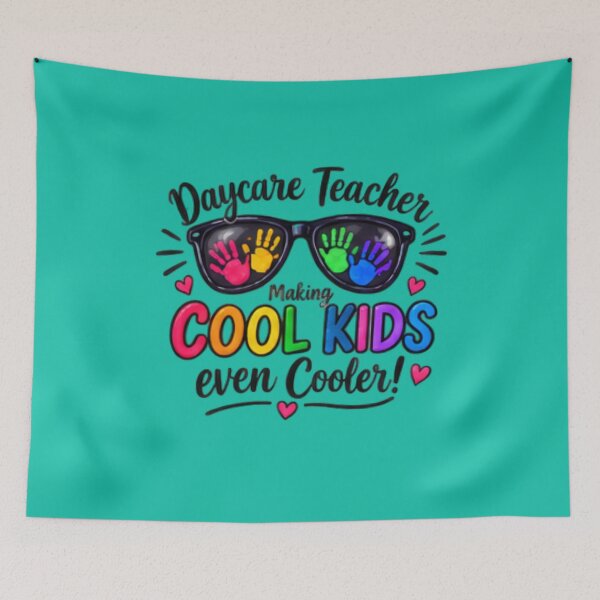 Item preview, Daycare Teacher Making Cool Kids Even Cooler Gift designed and sold by BearLoveDesign.