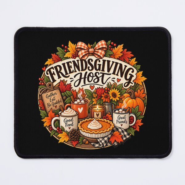 Item preview, Friendsgiving Host Thanksgiving Gift Cozy Fall Gathering Style designed and sold by Corvoria.