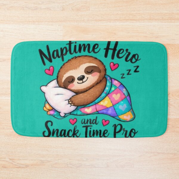 Item preview, Naptime Hero and Snack Time Pro Funny Daycare Teacher Gift designed and sold by BearLoveDesign.