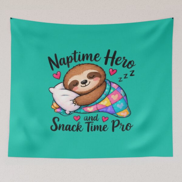 Item preview, Naptime Hero and Snack Time Pro Funny Daycare Teacher Gift designed and sold by BearLoveDesign.
