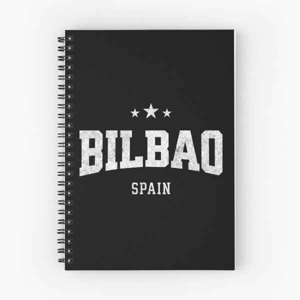 Item preview, Bilbao Spain Vintage Varsity Distressed Retro College Travel Design designed and sold by NiceTeeClub.