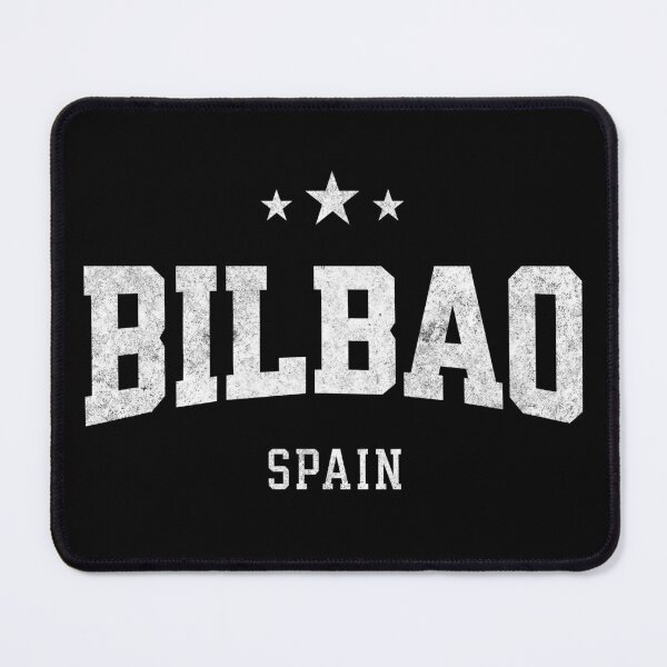 Item preview, Bilbao Spain Vintage Varsity Distressed Retro College Travel Design designed and sold by NiceTeeClub.