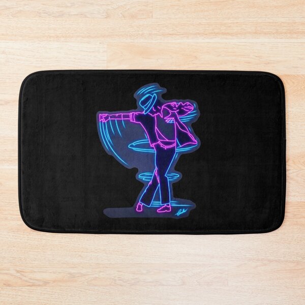 Item preview, Neon Moonwalk Dancer Retro Electric Glow designed and sold by ExploreAura Studio.