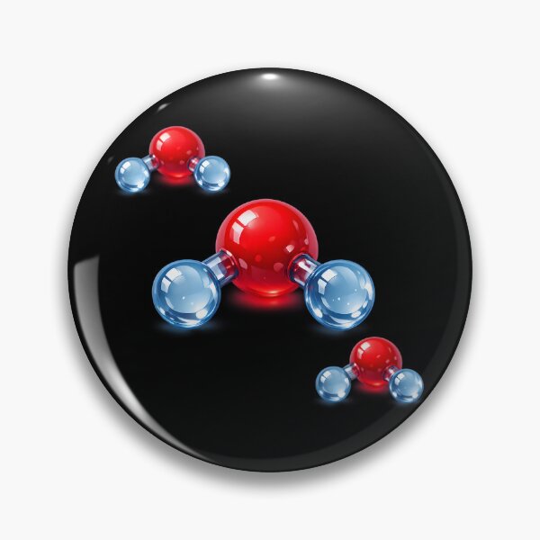 Item preview, Water Molecule Structure - H2O designed and sold by FilBlue.