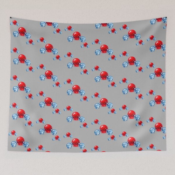 Item preview, Water Molecule Structure - H2O designed and sold by FilBlue.