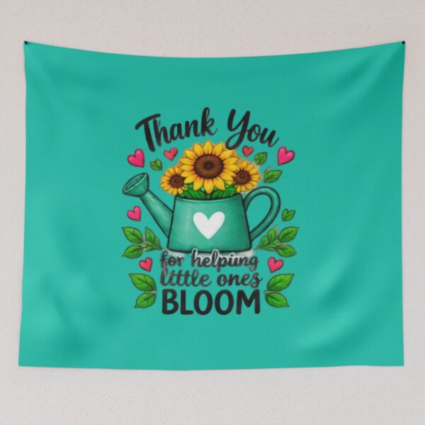 Item preview, Thank You for Helping Me Grow Daycare Teacher Gift designed and sold by BearLoveDesign.