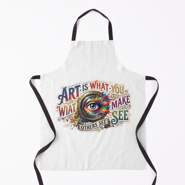 Item preview, Art Is What You Can Make Others See Creative Typography Design designed and sold by Mellow Doodle Co..