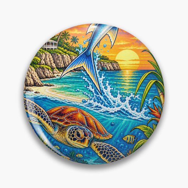 Item preview, Barbados Flying Fish Coral Coast designed and sold by ZooMER1.