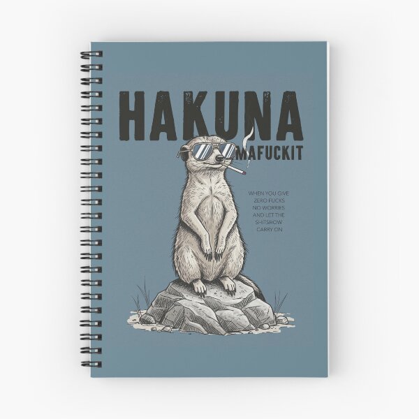 Item preview, Hakuna Matada Mafuckit Funny Bathroom Living BedroomHouse Home Art Gift Original Custom Love Couples Poster Wall Art Tee Design designed and sold by Cool Robot Bro..