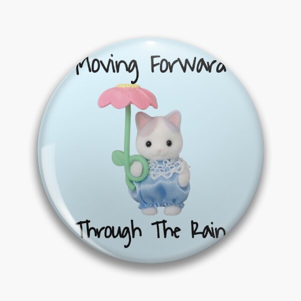 Item preview, Calico Critter Moving Forward Through the Rain designed and sold by PopBubbleShop.