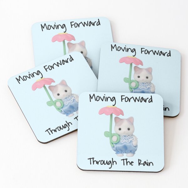 Item preview, Calico Critter Moving Forward Through the Rain designed and sold by PopBubbleShop.