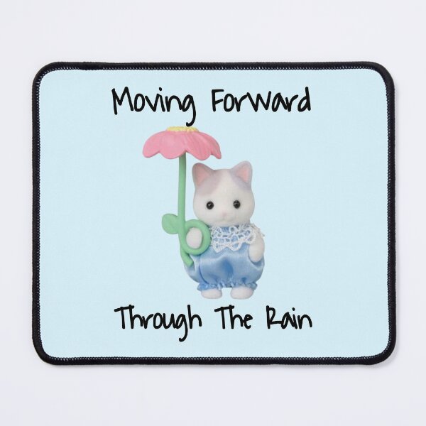 Item preview, Calico Critter Moving Forward Through the Rain designed and sold by PopBubbleShop.