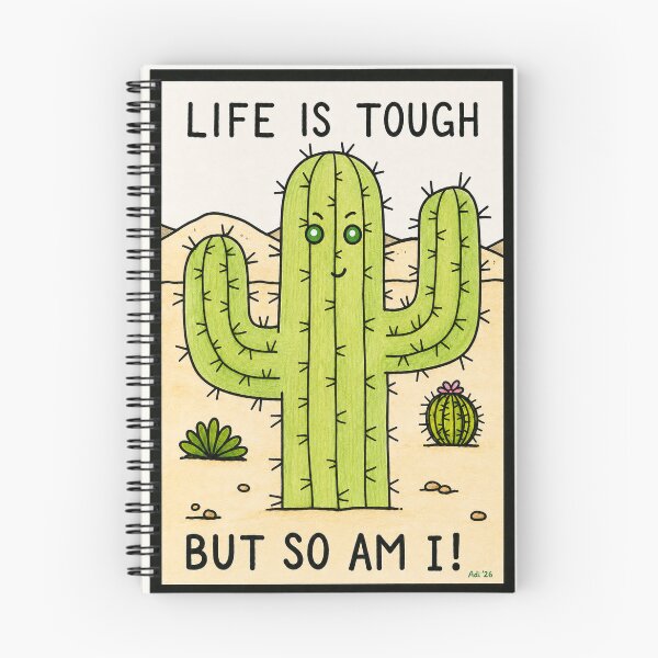 Item preview, Life Is Tough, But So Am I! designed and sold by adinecalli.
