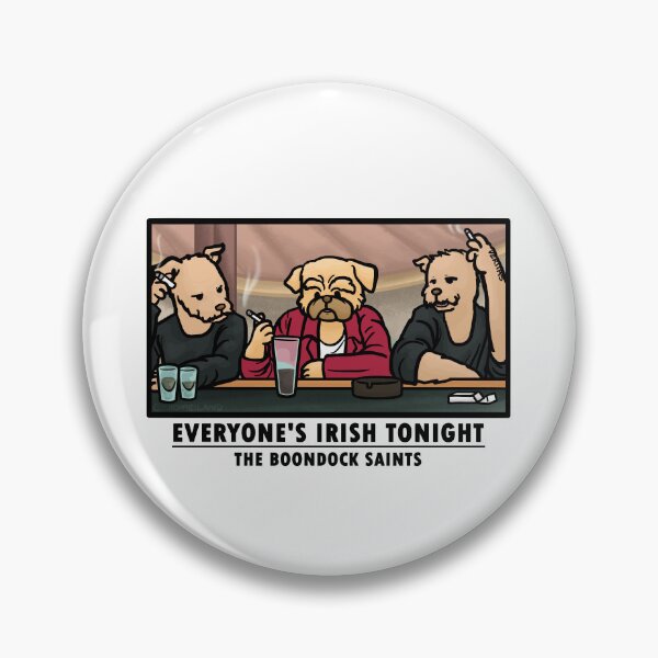 Item preview, The Boondock Saints Murphy and Connor MacManus and Rocco Bar Dialouge designed and sold by Khotekmei.