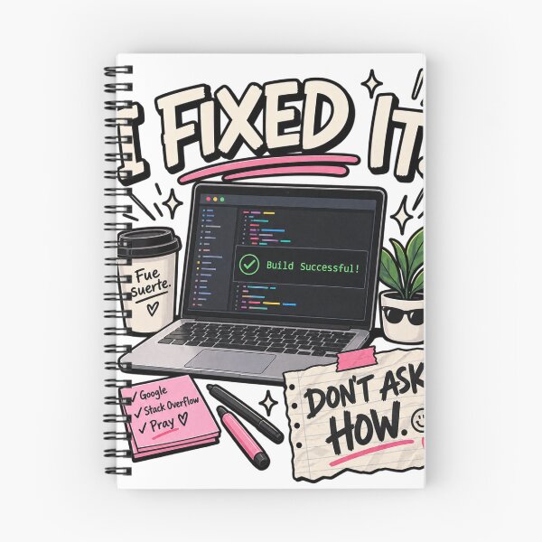 Item preview, I Fixed It, Dont't Ask How - Funny Programmer & Developer Design - Women designed and sold by anapfab.