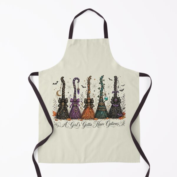 Item preview, A Girl's Gotta Have Options, Retro Halloween Witch designed and sold by KodiakMillyy.
