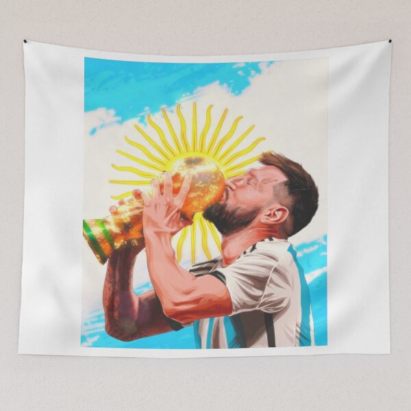 Item preview, Messi World Cup Champion 2022 designed and sold by percygeorgeart.