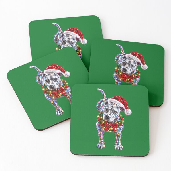 Item preview, Disco Santa Pup designed and sold by Lynn Anne Creations.
