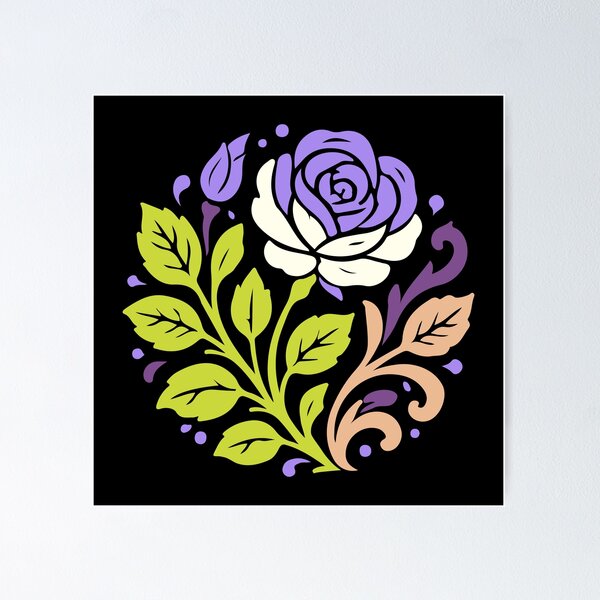 Item preview, Vibrant Bohemian Floral Mandala 08_1 designed and sold by AhmedHelal24795.
