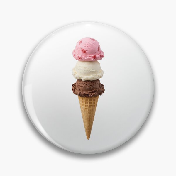 Item preview, Triple Scoop Ice Cream Cone designed and sold by VFXguy.