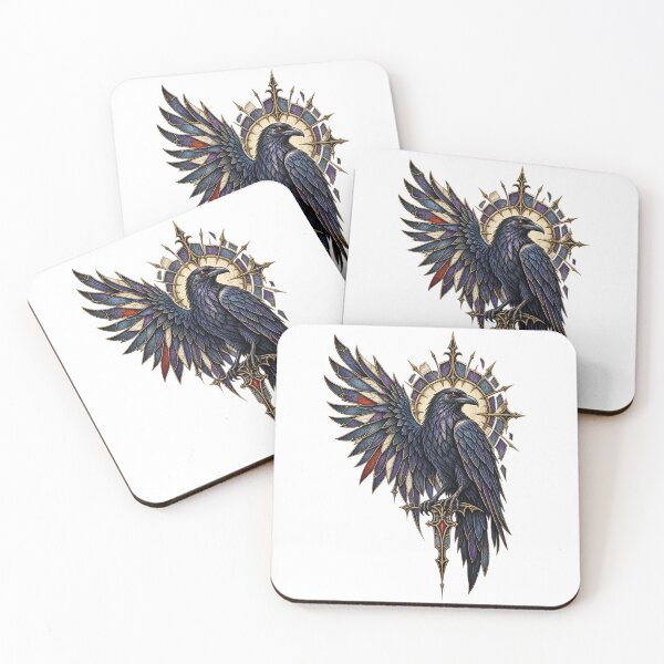 Item preview, Raven Affinity Gothic Raven Dark Art designed and sold by MystiMagica.