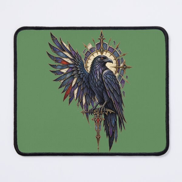Item preview, Raven Affinity Gothic Raven Dark Art designed and sold by MystiMagica.