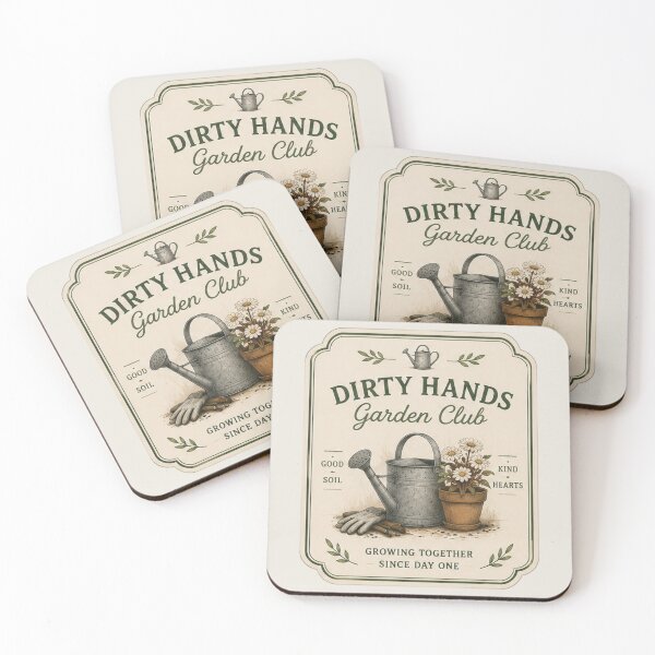 Item preview, Gardening | Dirty Hands Garden Club designed and sold by Mimi  + Kate.