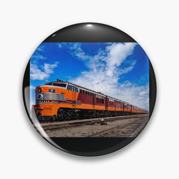 Item preview, MILW FM Erie-built leading the Olympian Hiawatha 1947 designed and sold by Trains-and-Rail.