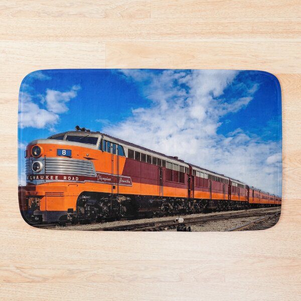 Item preview, MILW FM Erie-built leading the Olympian Hiawatha 1947 designed and sold by Trains-and-Rail.