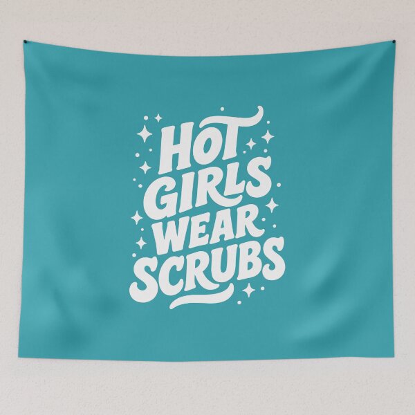 Item preview, HOT GIRLS WEAR SCRUBS designed and sold by YNELENT.