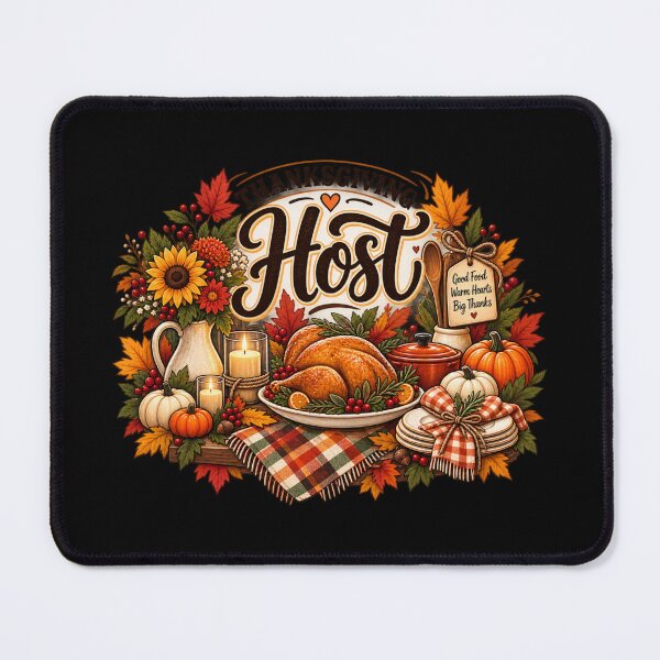 Item preview, Thanksgiving Host Gift Cozy Turkey Dinner Fall Style designed and sold by Corvoria.