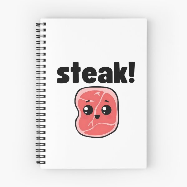 Item preview, cute steak designed and sold by Rockveil Co..