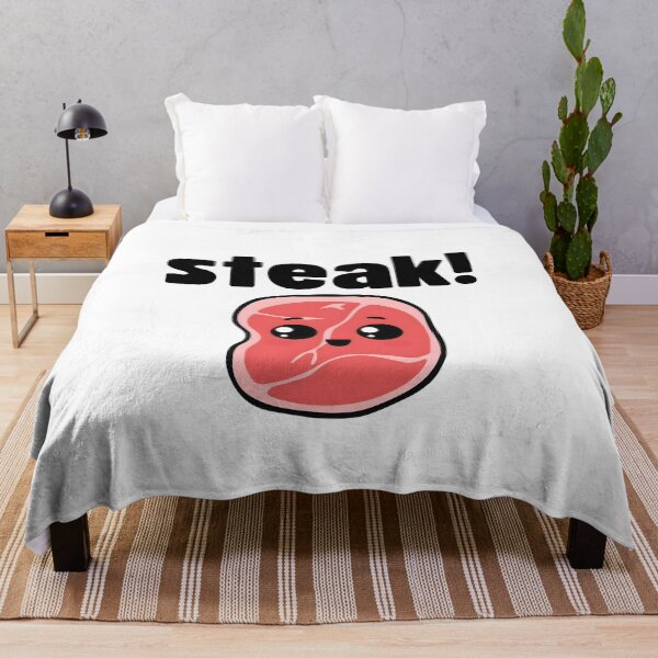 Item preview, cute steak designed and sold by Rockveil Co..