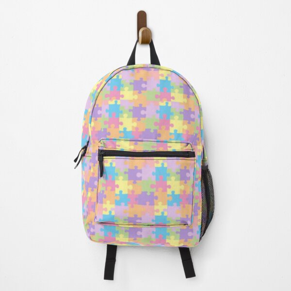 Item preview, Pastel Jigsaw Puzzle Seamless Pattern – Colorful Cute Puzzle Piece Background designed and sold by Kruti Collection.
