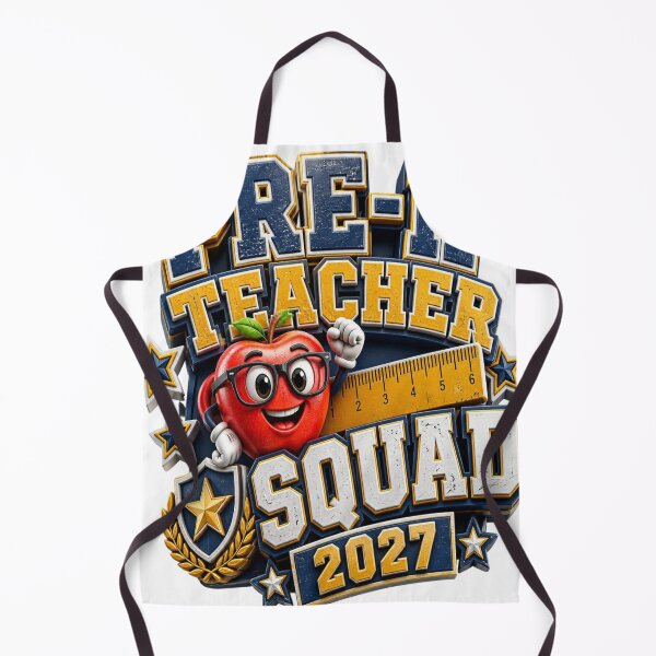 Item preview, Pre-K Teacher Squad 2027 Vintage Collegiate Varsity Back To School designed and sold by mo-carnival.