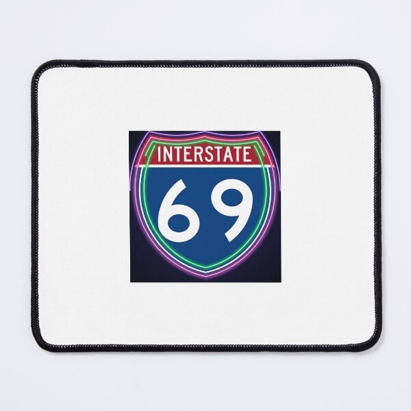 Item preview, Interstate 69 homage designed and sold by deafhoops1.