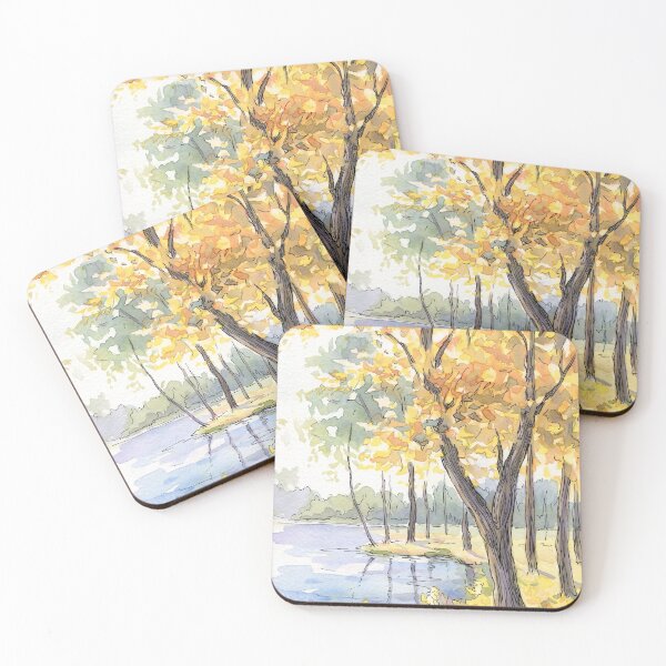Item preview, Autumn in the city park designed and sold by sid1802.