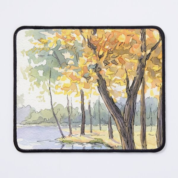 Item preview, Autumn in the city park designed and sold by sid1802.