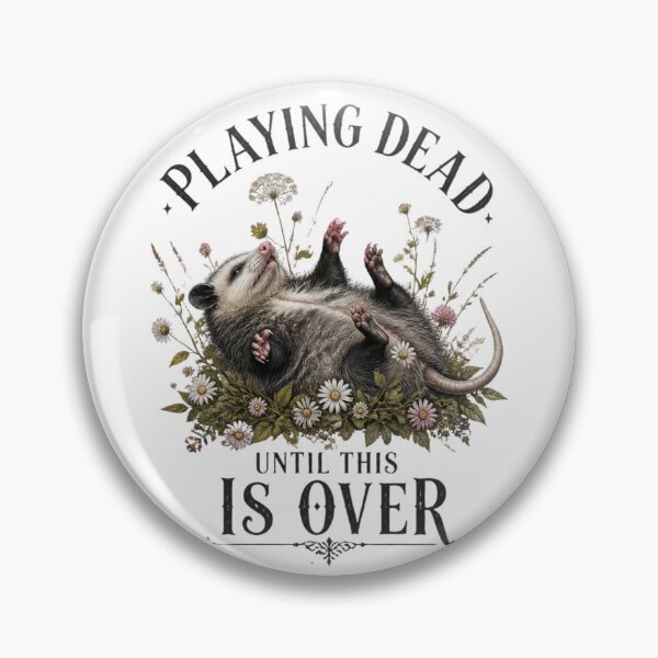 Item preview, Playing Dead Until This Is Over designed and sold by Positive&FunnyThings.