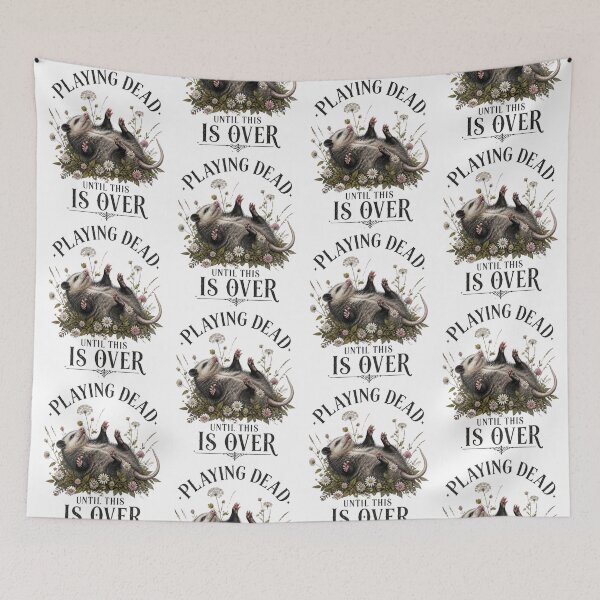 Item preview, Playing Dead Until This Is Over designed and sold by Positive&FunnyThings.