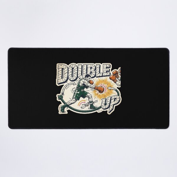 Item preview, Double Up Boxing Design, Boxing Training Graphic, Boxer Gift, Boxing Fighter Artwork, Boxing Technique, Boxing Gym Design, Combat Sports Gift, Boxing Lover, Fight Culture designed and sold by Typologystudios.