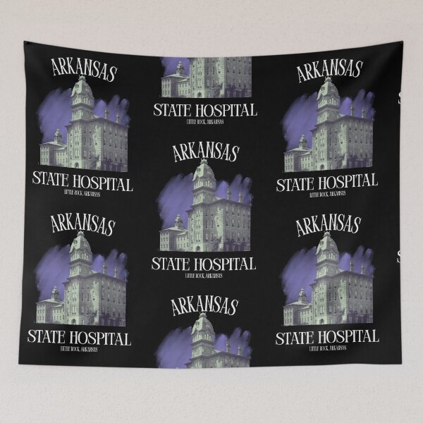 Item preview, Arkansas State Hospital (Little Rock, Arkansas) Hero Graphic designed and sold by GhostlyWorld.