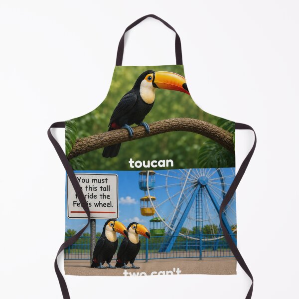 Item preview, toucans two can't pun designed and sold by PhiloDoh.