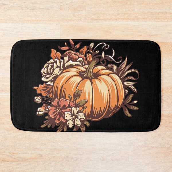Item preview, Vintage Pumpkin Floral – Rustic Autumn Harvest Thanksgiving Design designed and sold by VivaJoy.