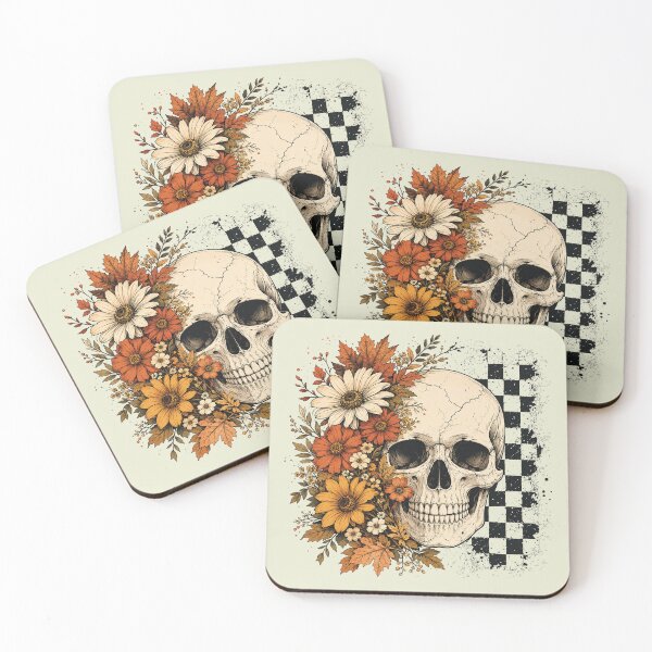 Item preview, Boho Skull, Retro Boho Summerween, Cute Spooky Halloween Season 2 designed and sold by KodiakMillyy.