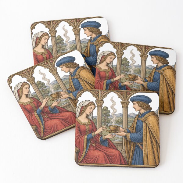 Item preview, Medieval Coffee – Renaissance Coffee Humor designed and sold by RKWSHOP.